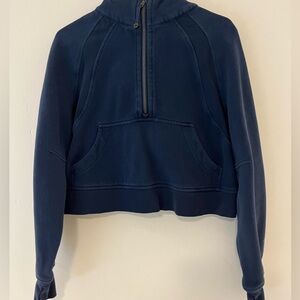 Lululemon Scuba Oversized Zip-Up in True Navy
